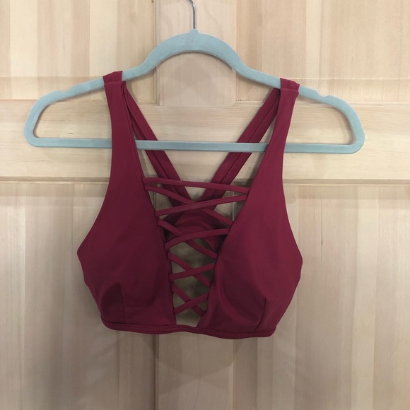 High Neck Bathing Suit Top - Picture 1 of 2